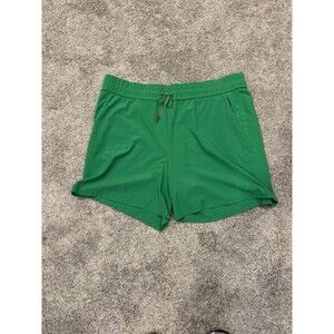 Chico’s Zenergy Green Casual Shorts 7” Inseam 50+ UPF Fabric Size 4 US 20